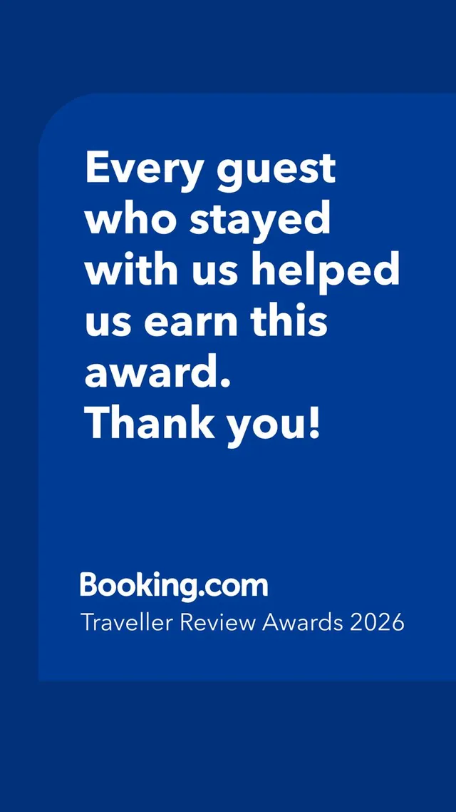 Booking.com Traveller Review Awards 2026 belgesi